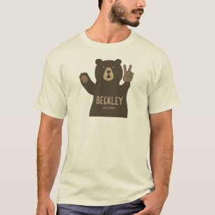 Camiseta Beckley West Virginia Urso da Paz