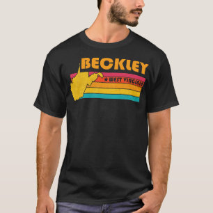 Camiseta Beckley West Virginia Vintage angustiou Souvenir