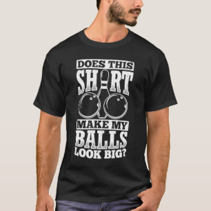 Camiseta Beco da Boliche da Equipe de Greve de Pino de bola