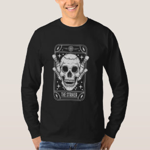 Camiseta Beco da Equipe da Boliche Bowler - Skeleton Tarot