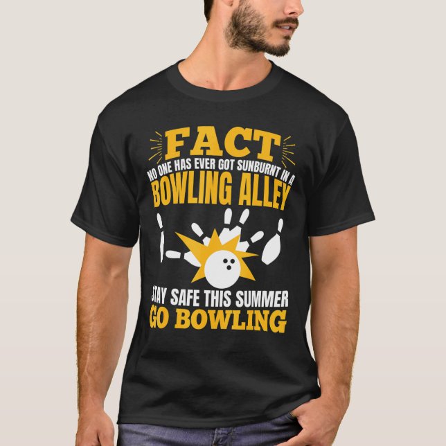 Camiseta Beco de Fato Ir Boliche Boliches (Frente)