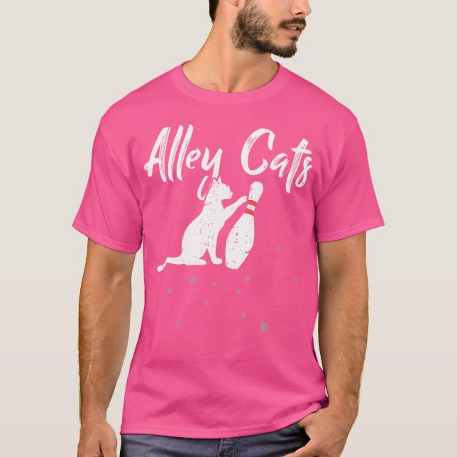 Camiseta Beco Gato Funny Bowler Boliche (Frente)