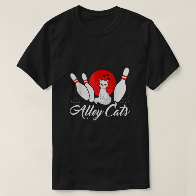 Camiseta Beco Gato Funny Bowler Boliche (Frente do Design)
