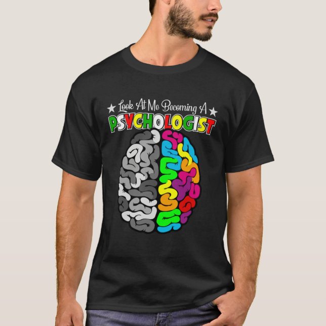 Camiseta Becoming A School Psychologist Psychology Teacher  (Frente)