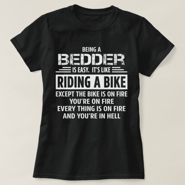 Camiseta Bedder (Frente do Design)
