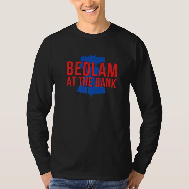 Camiseta Bedlam No Banco (Frente)