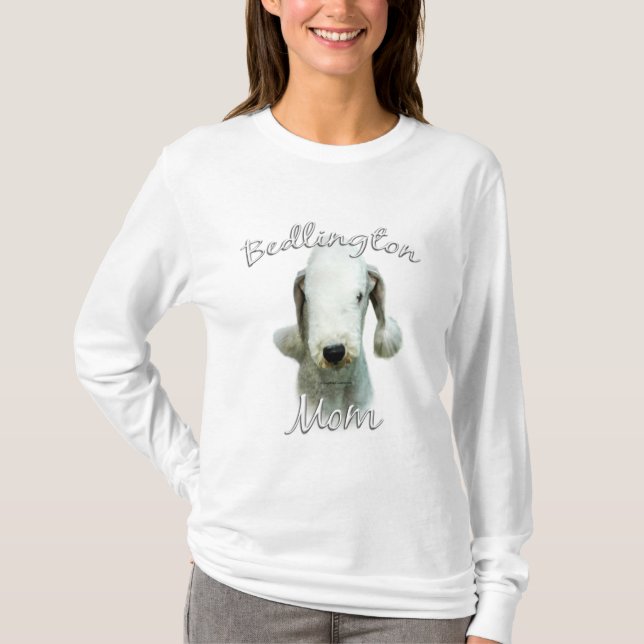 Camiseta Bedlington Terrier Mãe 2 (Frente)