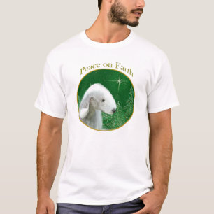Camiseta Bedlington Terrier Peace
