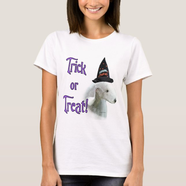 Camiseta Bedlington Terrier Trick (Frente)