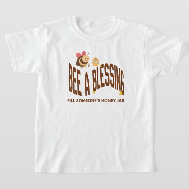 Camiseta Bee A Blessing (Postura )