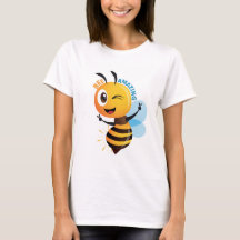 Camiseta Bee Amazing – Abelha Melífera Inspiradora