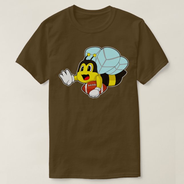 Camiseta Bee American (Frente do Design)
