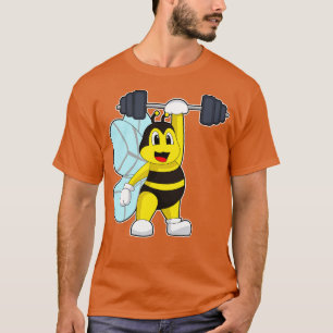 Camiseta Bee Bodybuilding Barbell