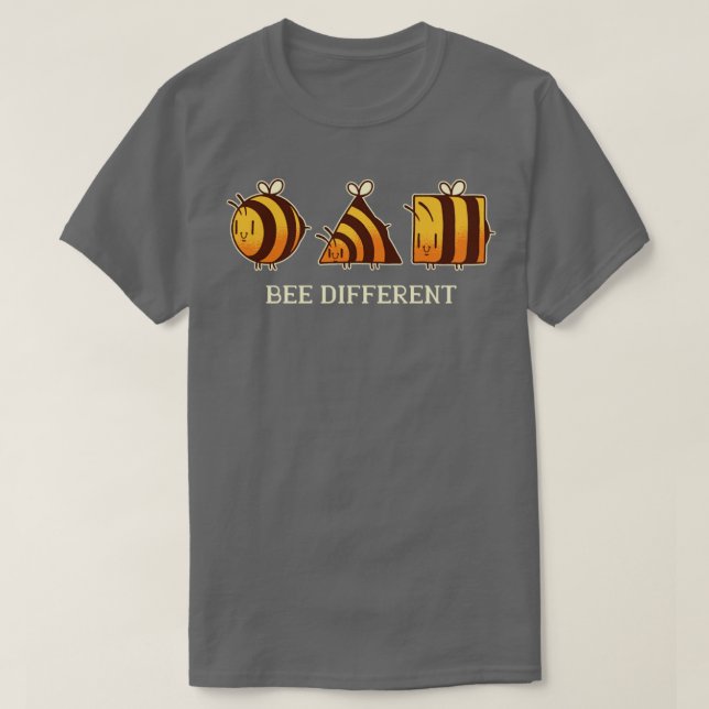 Camiseta Bee Diferente (Frente do Design)