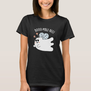 Camiseta Bee Engraçada Engraçada Fantasma Bee Pun Dark BG