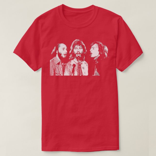 Camiseta Bee Gees (Frente do Design)