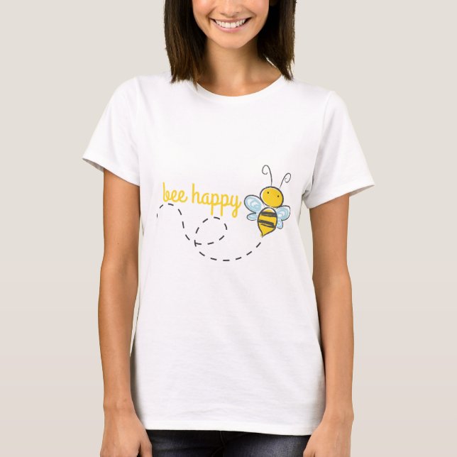 Camiseta Bee Happy (Frente)