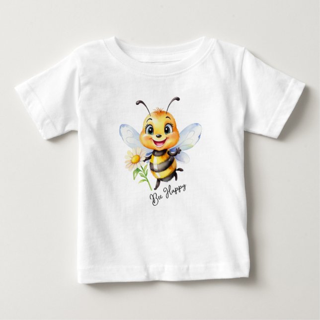 Camiseta Bee Happy (Frente)
