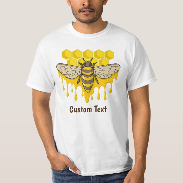 Camiseta Bee Hive Honey (Frente)