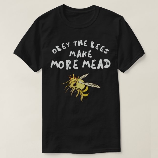 Camiseta Bee Honey Met (Frente do Design)