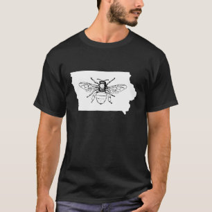 Camiseta Bee Iowa Beekeeper Beekeeper