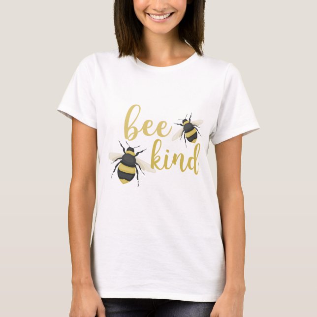 Camiseta Bee Kind (Frente)