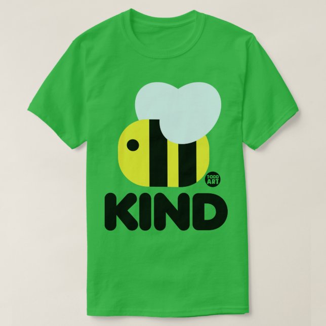 CAMISETA BEE KIND (Frente do Design)
