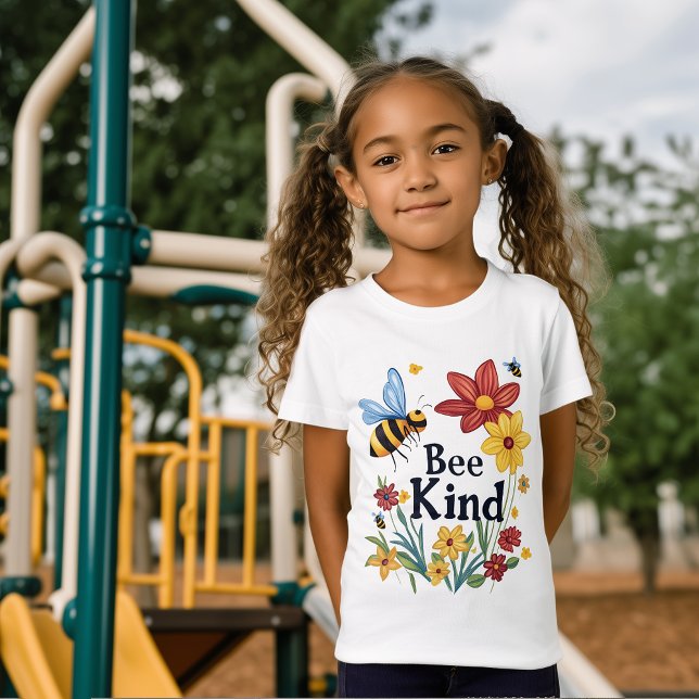 Camiseta Bee Kind (Criador carregado)