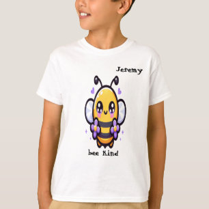 Camiseta "Bee kind" Kawaii Customizable Boy's