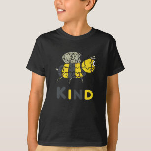 Camiseta Bee Kind Quebra-cabeça