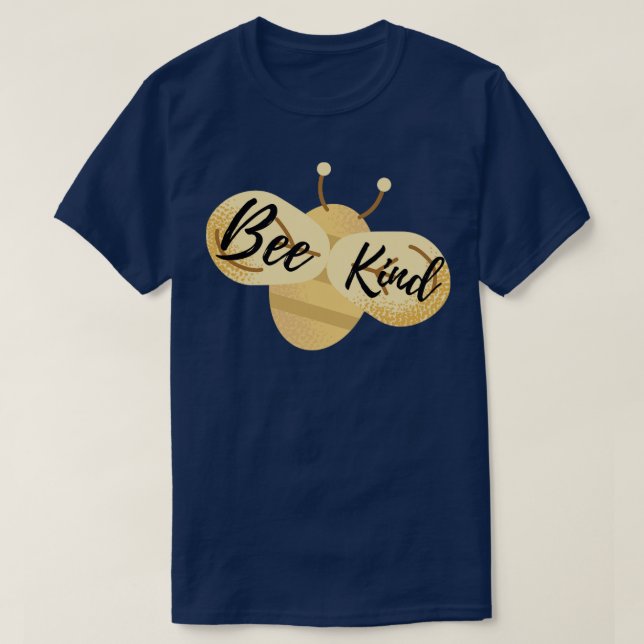 Camiseta Bee Kind Smile (Frente do Design)