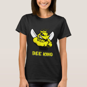 Camiseta Bee King Save Bees Estilo Retro Estilo Clima Flor 