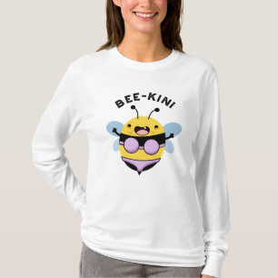 Camiseta Bee-kini Engraçado Bee Puns