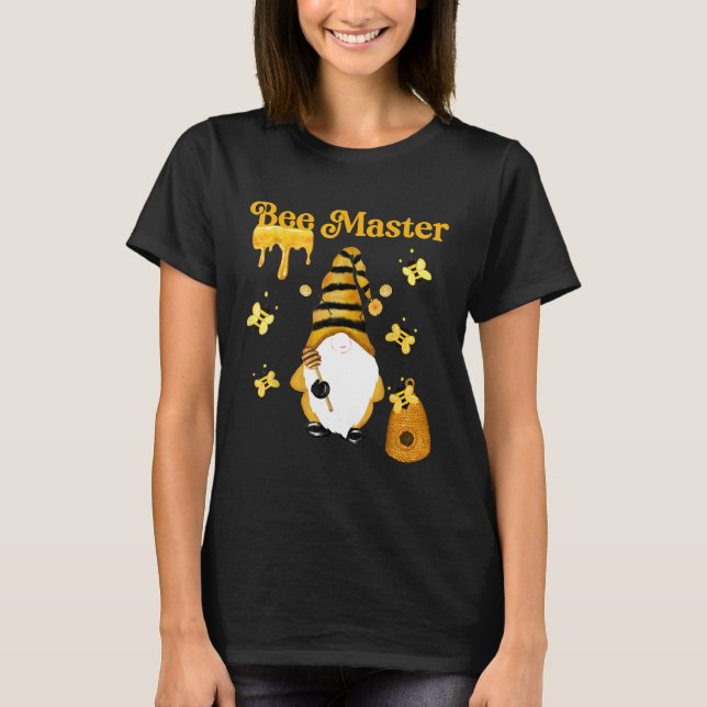 Camiseta Bee Master Gnome Beekeeper Beekeeper Whisperer (Frente)