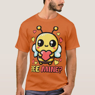Camiseta Bee Mine Dia de os namorados Cute Bee Pun