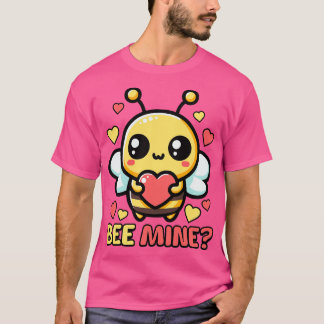 Camiseta Bee Mine Dia de os namorados Cute Bee Pun