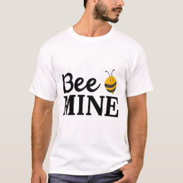 Camiseta Bee Mine Valentine – Amor com Trocadilho