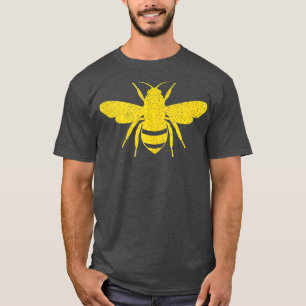 Camiseta Bee Silhouette Sweet Insett Gift Para Honeybee Lov