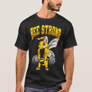 Camiseta Bee Strong Gym Malhação Bodybuilding