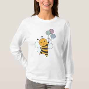 Camiseta Bee Sumsi Balões Animais Engraçados Abelhas de mel