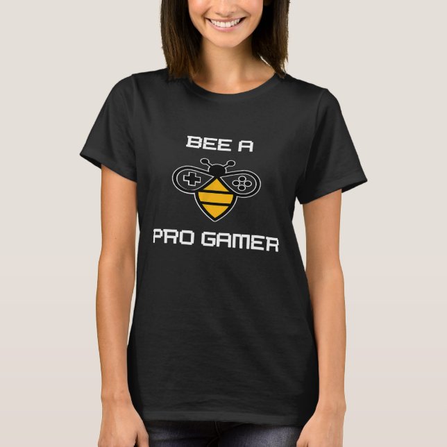 Camiseta Bee Um Controlador Pro Gamer (Frente)