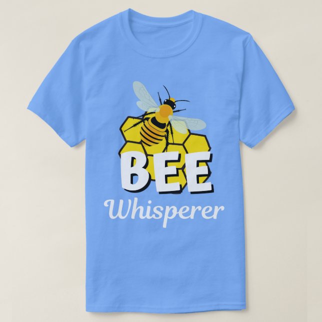 Camiseta Bee Whisperer Honey Honeycomb (Frente do Design)