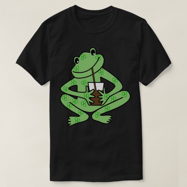 Camiseta beebthings Alberto Frog (Frente do Design)