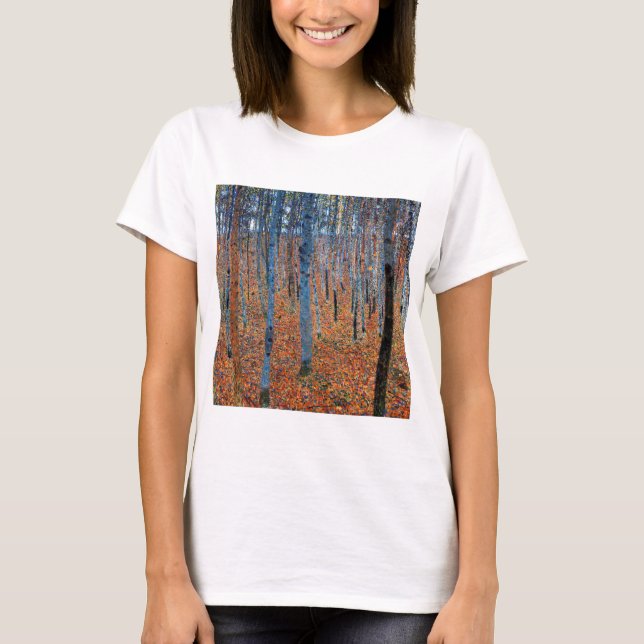 Camiseta Beech Grove, Gustav Klimt (Frente)
