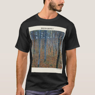 Camiseta Beech Grove I de Gustav Klimt Vintage, arte modern