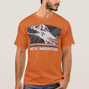 Camiseta Beech Mountain Ski Resort Alpina, Montanhas de Esq