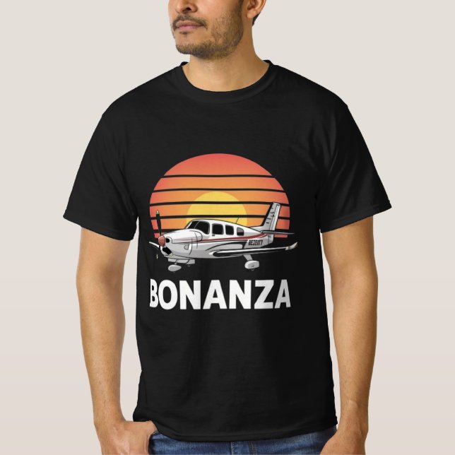 Camiseta Beechcraft Bonanza (Frente)