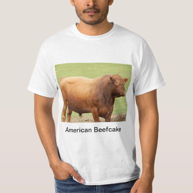 Camiseta Beefcake americano (Frente)