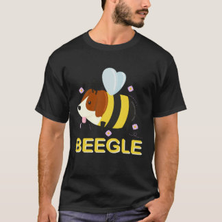 Camiseta Beegle Beagle Bee  Dog Pun Cute