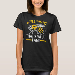 Camiseta Beekeeper Apiarista Beellionaire Honeybee